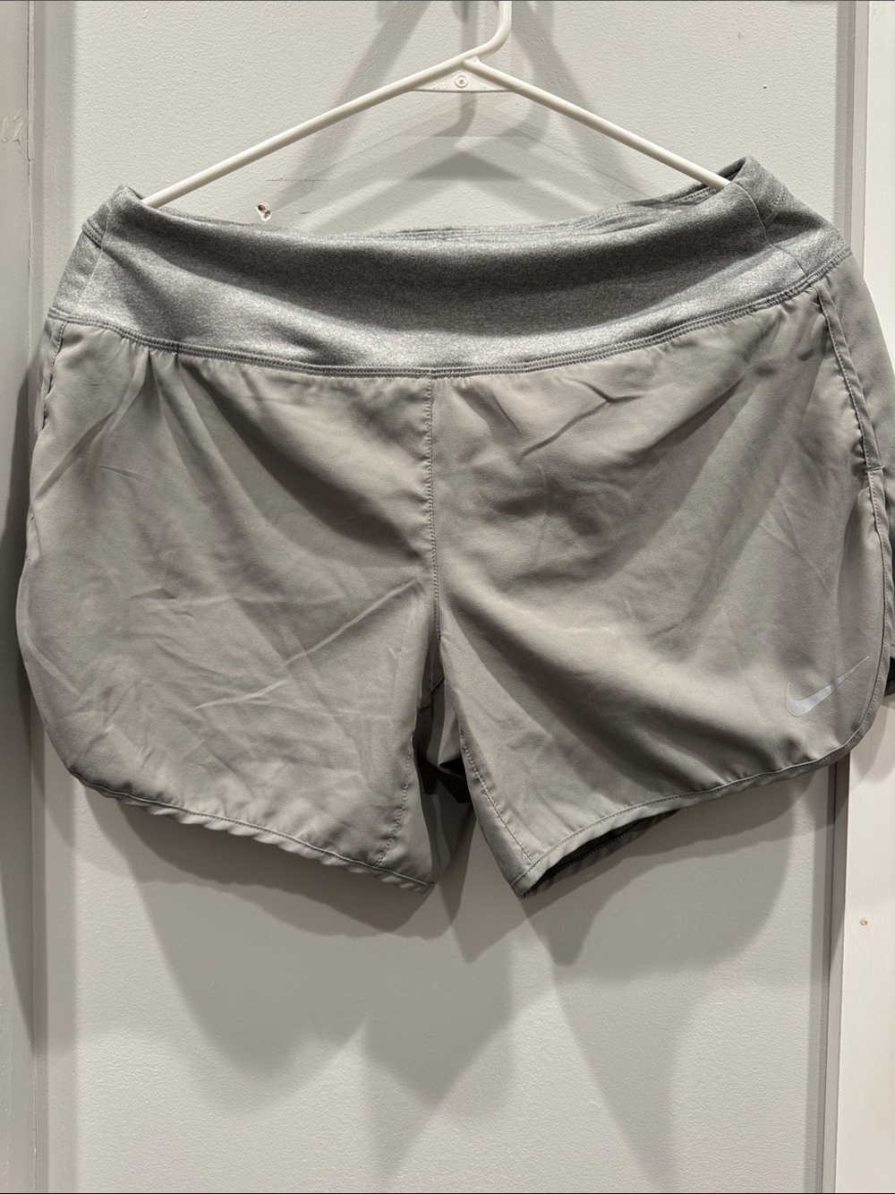 Nike Women's Gray Lightweight Athletic Shorts